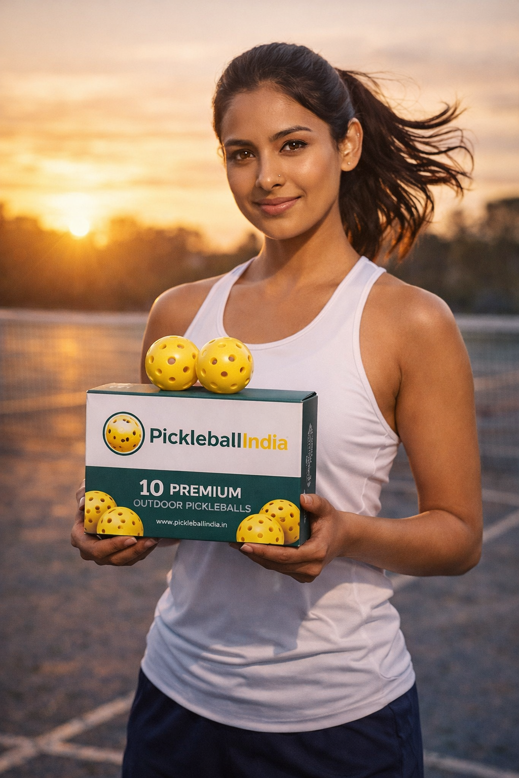 Premium Outdoor Pickleballs - 10 Pack