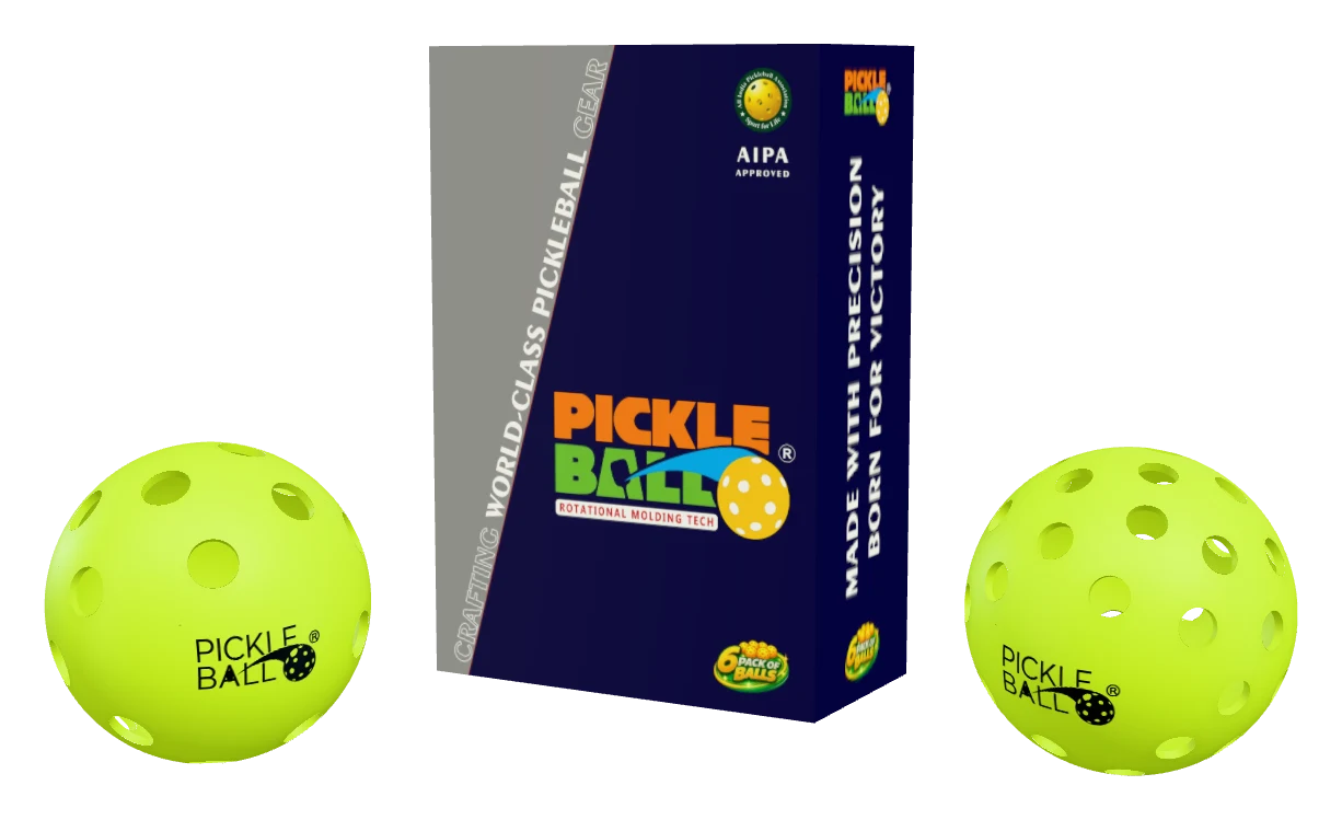 Nishiland Pickleball – 6 Ball Pack